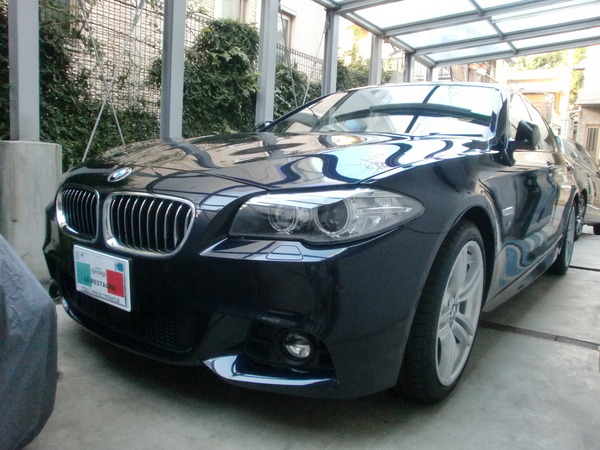 BMW523d　Mスポーツ　ホイールリペア